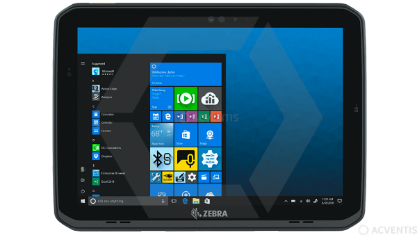ZEBRA ET80, USB, USB-C, BT, WLAN, NFC, Win. 10 Pro | ET80A-0P5B2-00A