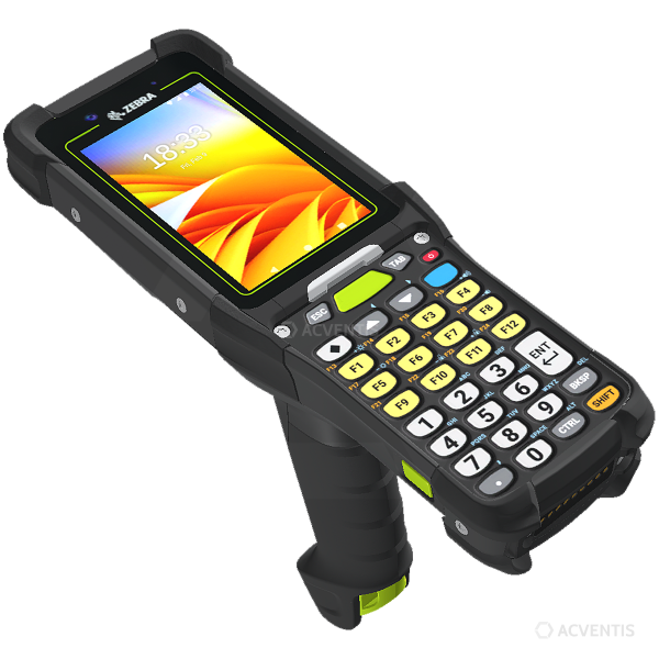 ZEBRA MC9400 - 2D-LR Gun BT LAN NFC Wi-Fi6E funct.num.(34) Android-Upg.17
