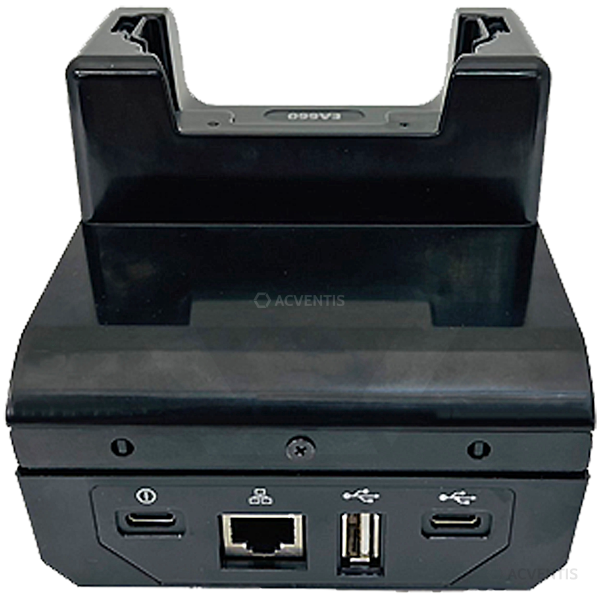 UNITECH Lade-/Übertragungsstation für EA660, 1-Fach, LAN, USB-A, USB-C