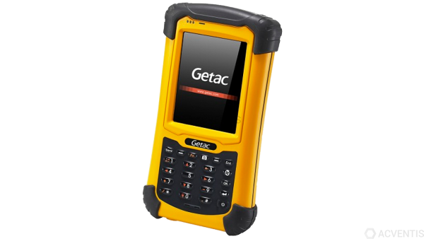 GETAC PS236 Android, USB, RS232, BT, WLAN, 3G (HSDPA), Alpha, GPS, Altimeter, Kit (USB), gelb, Andro