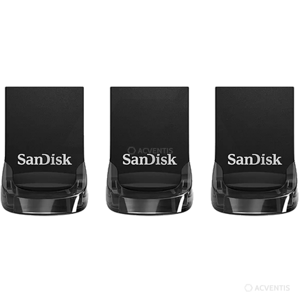 SANDISK ULTRA FIT - USB 3.1 Flash Drive 32GB, 3 Stück