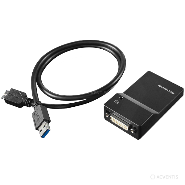 LENOVO Adaptador gráfico - USB 3.0 ¬ DVI / VGA