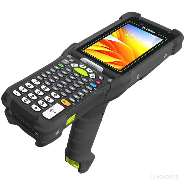 ZEBRA MC9400 - 2D-SR Gun BT LAN NFC Wi-Fi6E alpha(53)/5250 PTT Cam Android-Upg.17