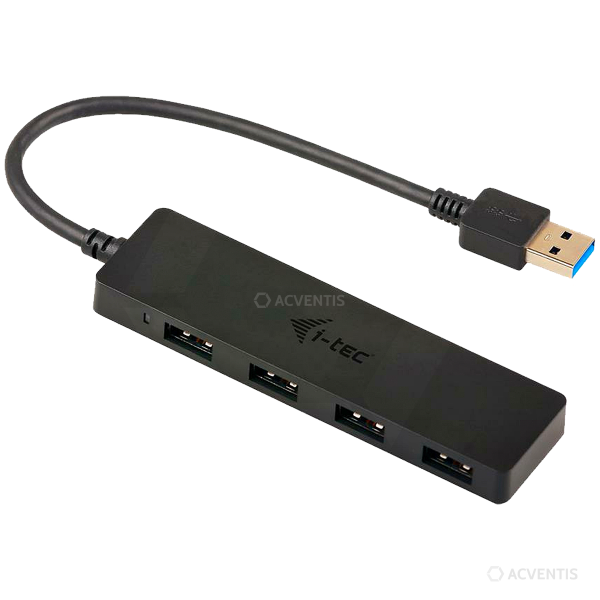 I-TEC Advance USB 3.0 Slim Passive HUB 4 Port - 4x USB 3.0, USB-A