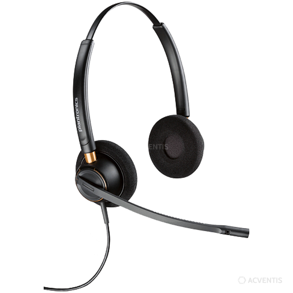 POLY Plantronics EncorePro HW520 – Headset Kopfbügel binaural kabelgeb. On-Ear QD