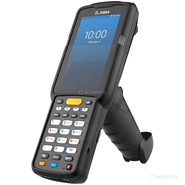 ZEBRA MC3300x - 2D SR (SE4770), 10,5cm (4&#039;&#039;), Num., Gun, RFID, BT, WLAN, NFC, 32GB, Android, GMS