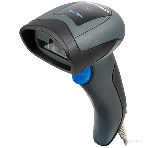 DATALOGIC QuickScan I QD2430 – Barcodescanner 2D-SR USB GreenSpot Multi-IF schwarz