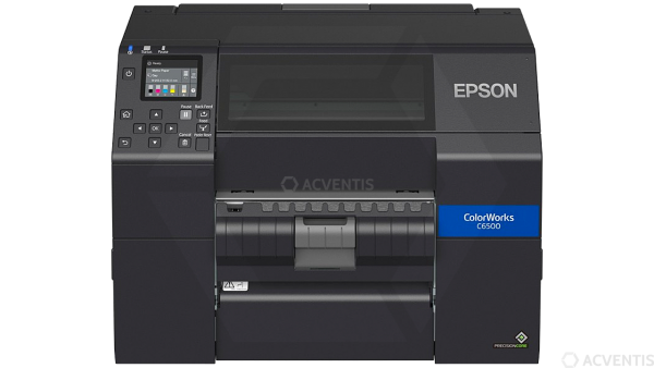 EPSON ColorWorks CW-C6500Pe (mk), Peeler, Disp., USB, Ethernet, schwarz | C31CH77202MK