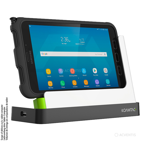 KOAMTAC Lade-/Übertragungsstation für Samsung Galaxy Tab Active3, USB-A, 1-Fach