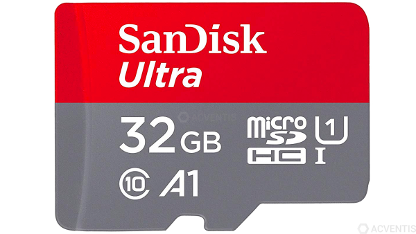SANDISK Ultra 32GB Speicherkarte, microSD Karte, A1, Class10, UHS-1 | SDSQUAR-032G-GN6MA