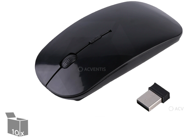 AEONTIS RM1000, Funkmaus, USB-A, schwarz, 10er Pack | AEO-M1000AE01-10