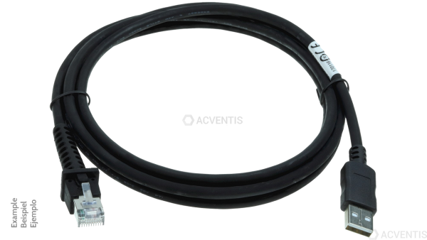 ZEBRA USB Kabel (A/B), 5m, schwarz | USB5BF
