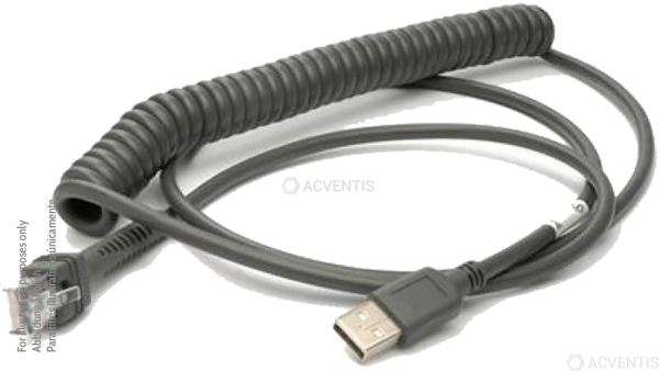 DATALOGIC USB Kabel, gedreht, 4.5m | 90A052208